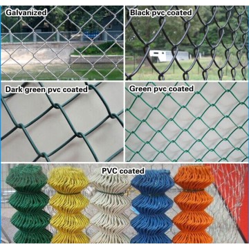 Hot sale Galvanized construction temporary chain link fence