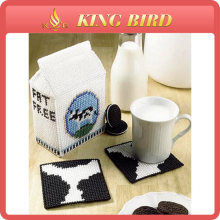 fancy DIY crochet coaster promotional coaster