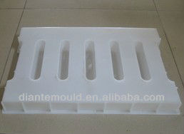 Five hole ditch cover brick mold plastic floor tile mold