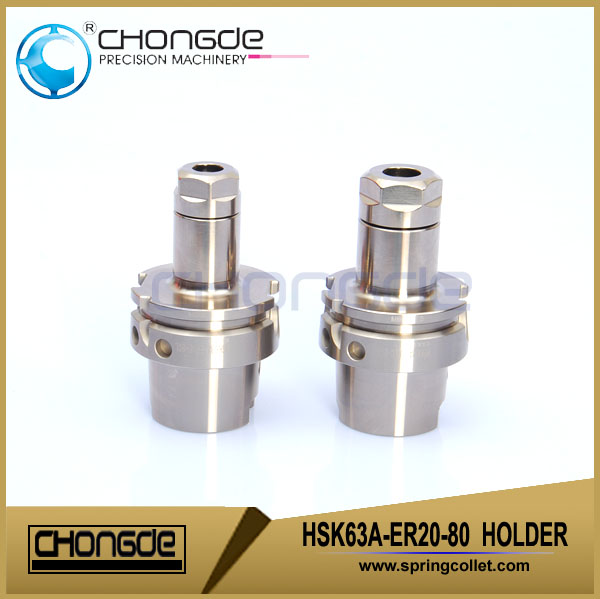 HSK63A-ER20-80 초정밀 CNC 공작 기계 홀더