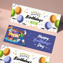 Custom Design Waterproof Entrance Ticket & Discount Card: Feedback, Paper Gift Cards & Birthday Coupons