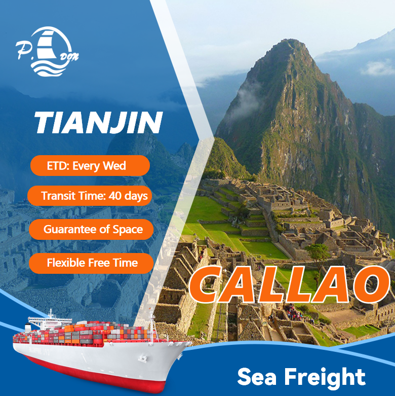 Sea Freight From Tianjin To Callao Png