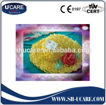 China gold supplier high grade condom gold