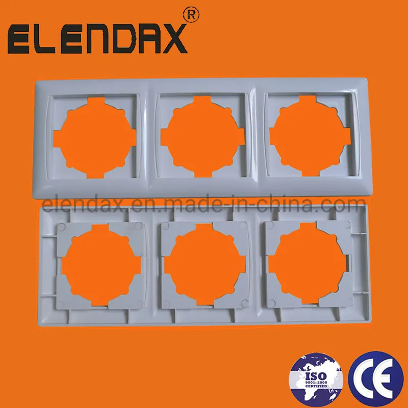 4-полосная горизонтальная рама в европейском стиле для рамки панели переключателя и розетки (F6400)