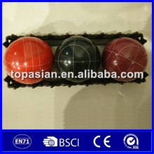 Polyresin boules petanque bocce ball for sale