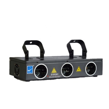 2019 hot sale three Eyes disco lighting RGB Beam Laser light with fat beam
