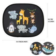 Front windshield rear window wireless car sunshade