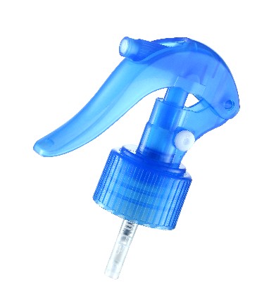 plastic bottle hand spray pump blue 24410 28410 wholesale mini trigger sprayer