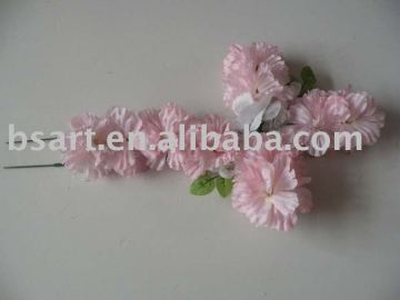cross shape artificial flower wreath
