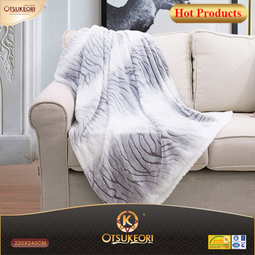 New product reliable quality blankets and super soft ptinted carving blankets.
