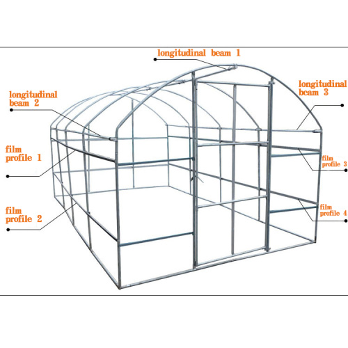 Garden Balcony Plastic Greenhouse For Vegetable