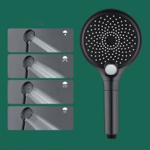 Bathroom dual shower heads gold double shower head