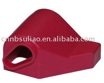 red auto battery terminal cover