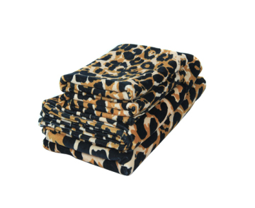 animal print beach towel