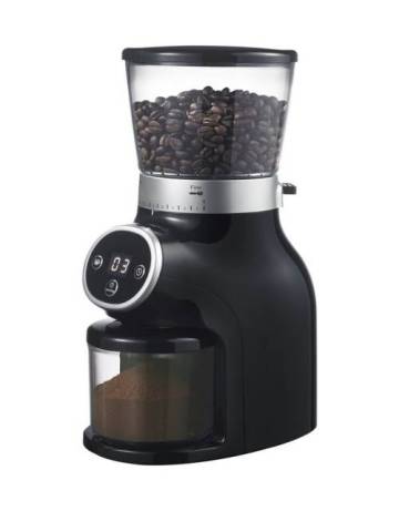 Anti-static conical burr coffee grinder uniform grinding