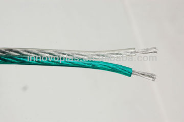 Transparent PVC Speaker Cable