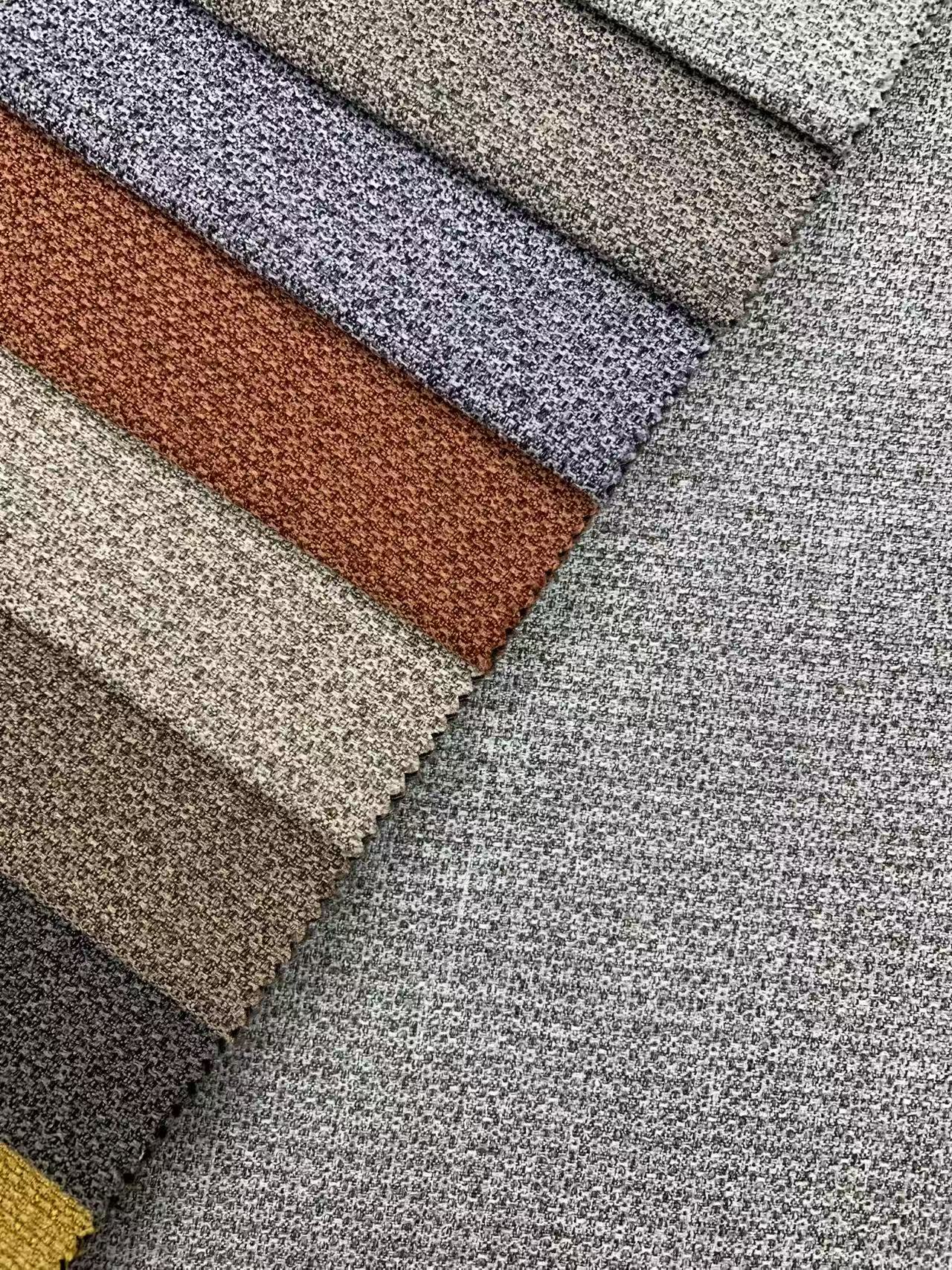 Tela de sofá de lino texturizada Textured Linen Sofa Fabric