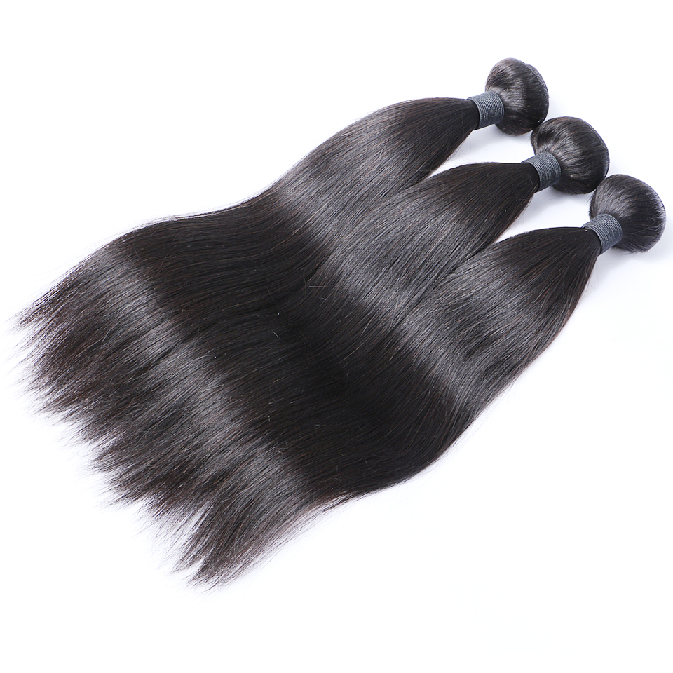 raw brazilian virgin cuticle aligned straight human hair 100% natural hair bundles brazilian hair