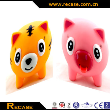 vinyl cartoon toy, animal toys, plastic rubber toys