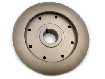 Aluminum part with hard anodizing cnc machining