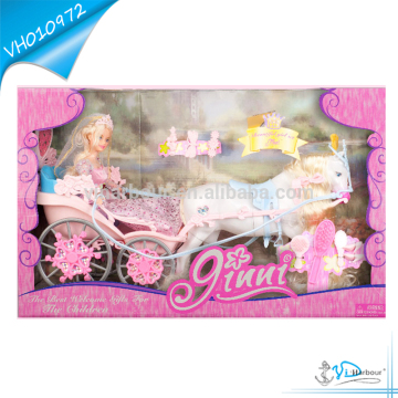 Barbie Doll in Carriage