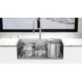 SUS304 Topmount Stainless Steel Above Counter Kitchen Sink