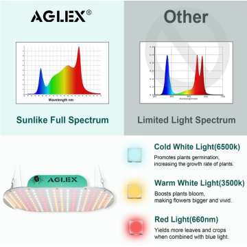 Panneau LED de 100W QB 3500K CROISSANCE DE CLUS