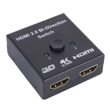Bi-directional 2-in-1 Out 4K@30Hz HDMI Switcher for PS4/PS5 & Xiaomi TV Box