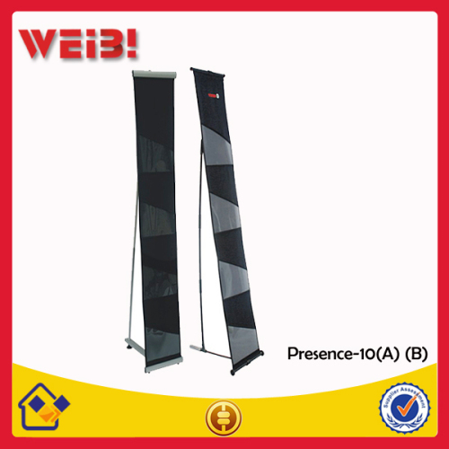 Retiary Cloth Aluminum Stand Newspapers And Magazines