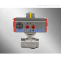 Steel Pneumatic Ball Valve Double Acting Spring Return