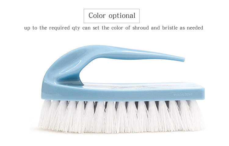 hand iron brush Household Cloth Washing Brush Dual-use Scrubbing Brush for Clothes Underwear Shoes Plastic Soft Cleaning Tool