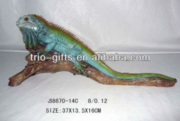 Iguana polyresin material