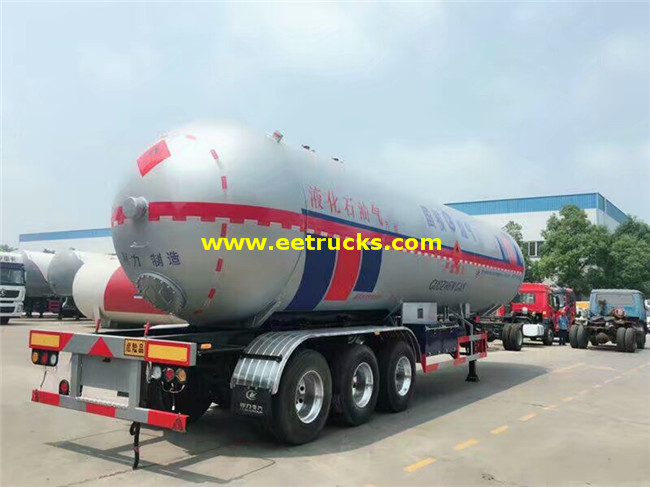 62000L Propane Gas Tank Trailers