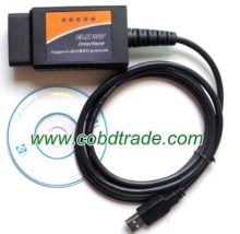 cobdtrade ELM327 Scanner Software USB plastic