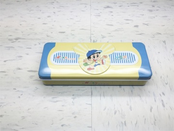 Custom tin pencil box