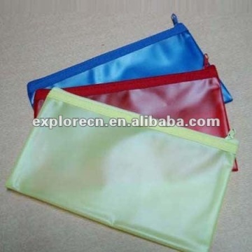 Transparent PVC File Bag document file file organizer bag