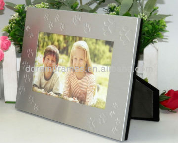 animal paw print photo frame