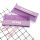 Custom purple style mesh storage bag