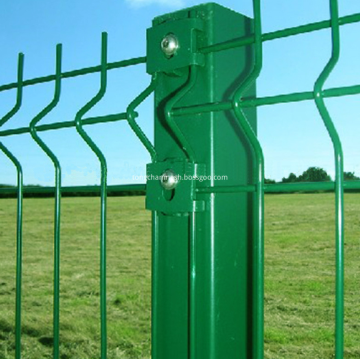 Power Coated Metal Mesh Fence