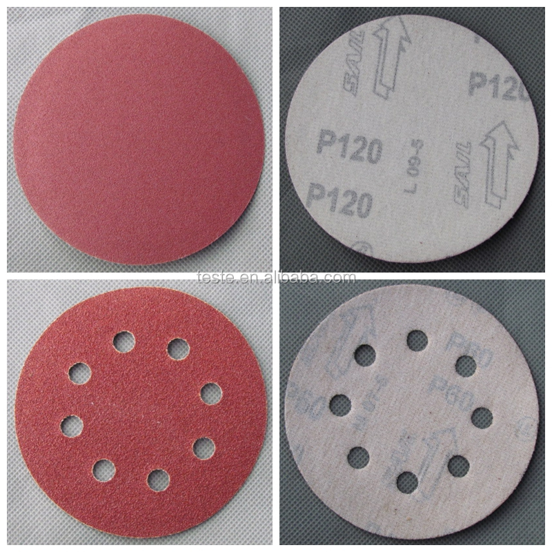 round  disc sanding abrasive paper   for car and machine  with free sample