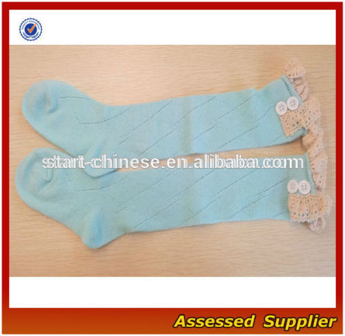 Kids Casual Socks/Little Girls Boot Socks/Lace knee Socks for Girls/knit leg warmers/ruffled lace leg warmers/ Nora-00211