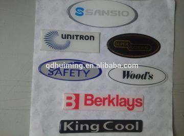 crystal dome pu epoxy sticker