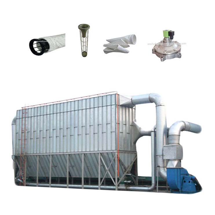 pulse jet baghouse dust collector