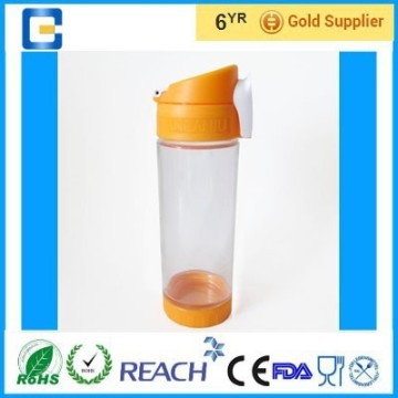 FDA high borosilicate glass tea bottle