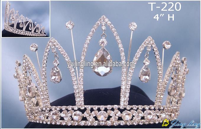 Gold Plated Beauty Pageant Crowns