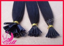 100 keratin tip human hair extension keratin bond hair extension remy Brazilian hair