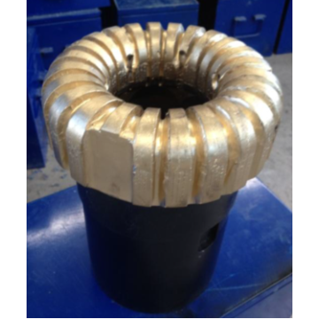 impregnated diamond core bit for geotechnical drilling