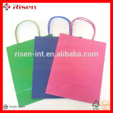 Classic printing paper bag with handle