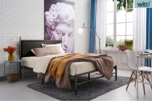 Simple Designs Full Size Matel Bed