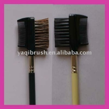 Eye groomer brush